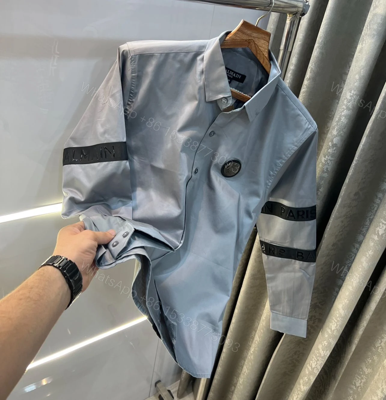 View 6 of FIRST COPY BALMAIN PARIS CLASSIC SUMMER IMPORTED SHIRTS