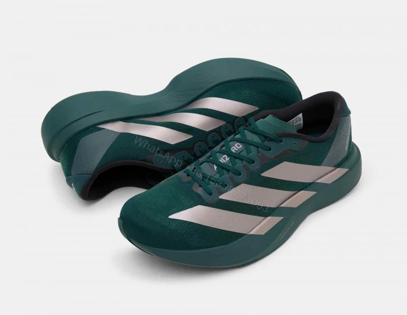 View 3 of First Copy Adidas Gazelle Dark Green White Casual Shoes For Men