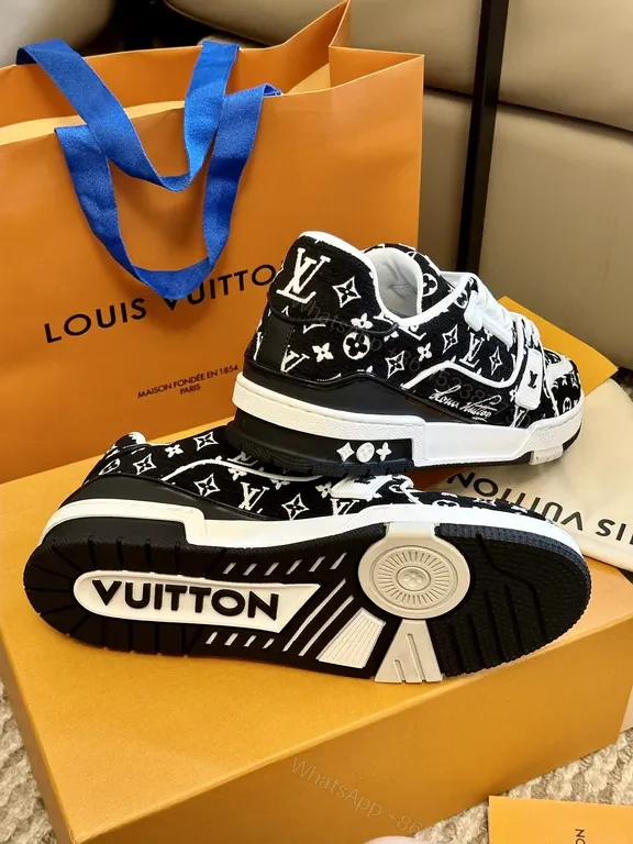 View 4 of Monogram Momentum: LV Canvas Sneaker, All-Day Comfort