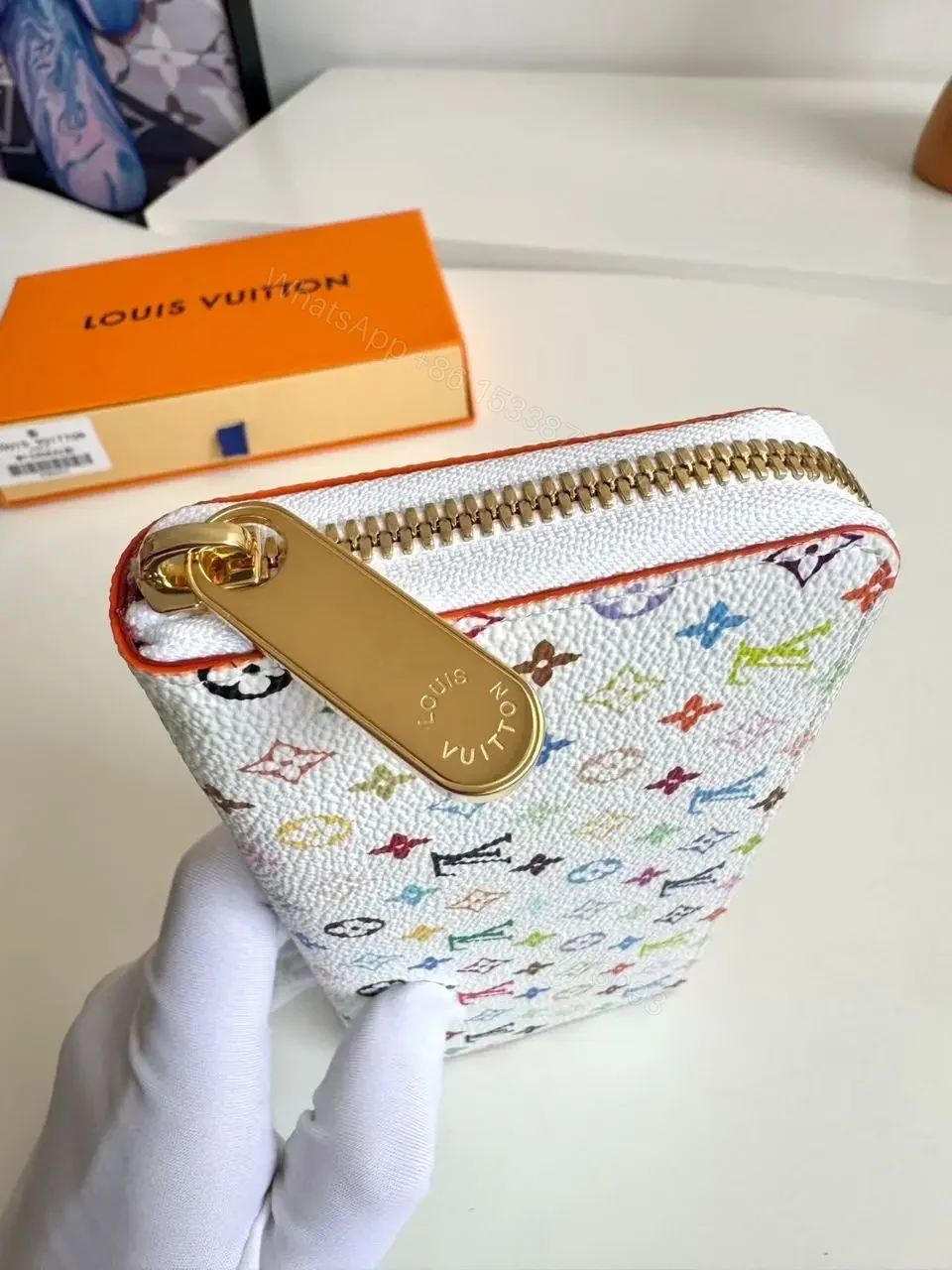 View 3 of Louis Vuitton x Takashi Murakami Zippy Wallet
