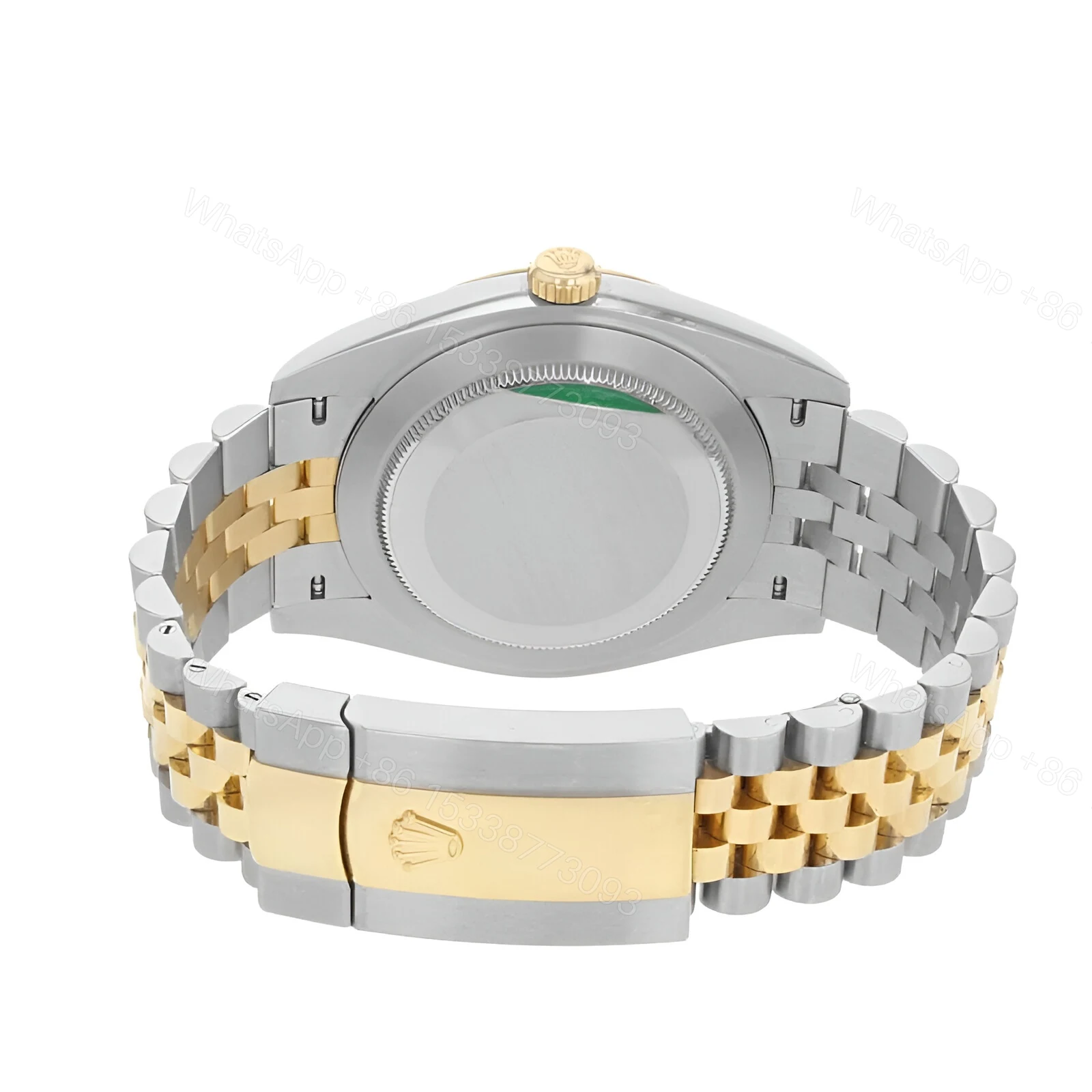View 3 of Rolex Datejust 16233 Steel Gold Mother of Pearl Replica