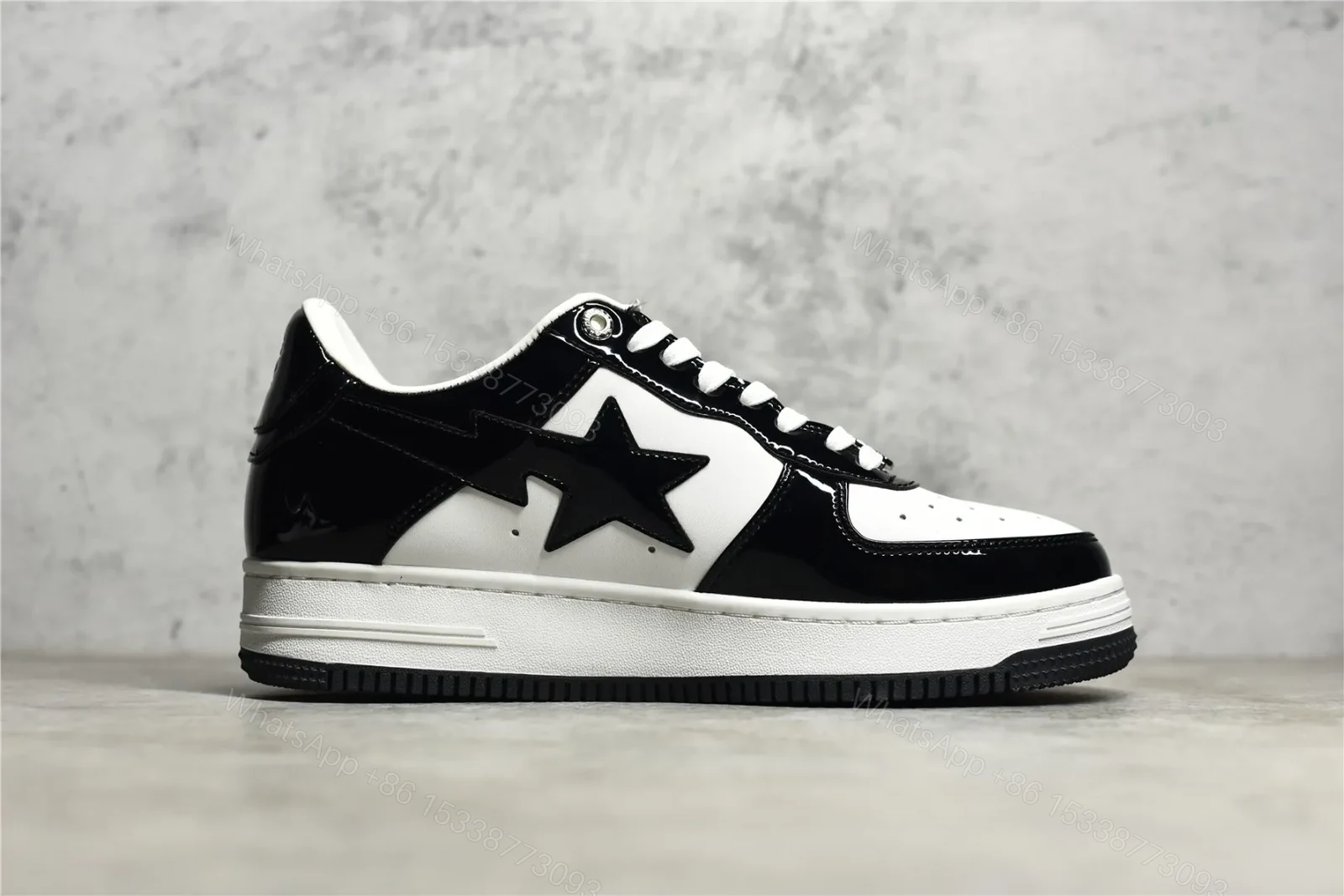 View 3 of A BATHING APE BAPE STA LOW BLACK Reps