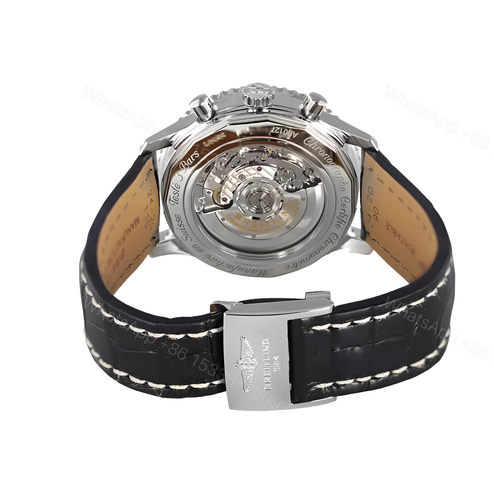 View 4 of Breitling Navitimer B01 Leather Replica
