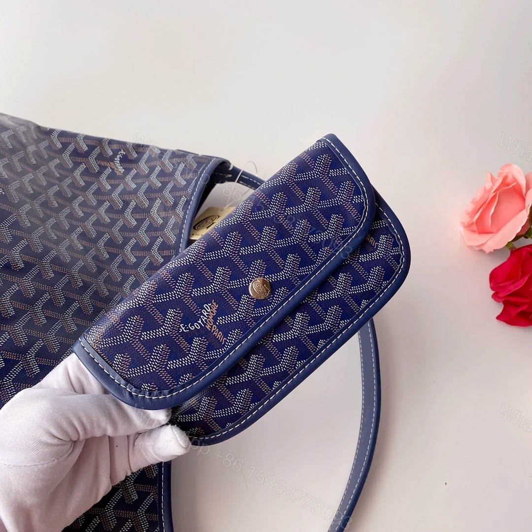 View 3 of GOYARD BOH?ME HOBO BAG NAVY BLUE 42CM BOHEMEPMLTY12CL12P