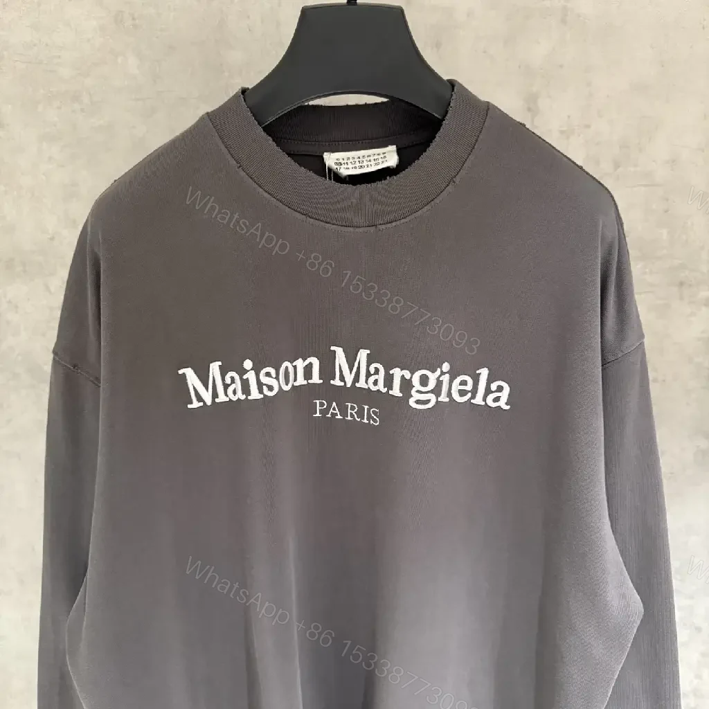View 6 of Oversized Logo Sweatshirt: Soft Everyday Luxury, Charcoal-Gray