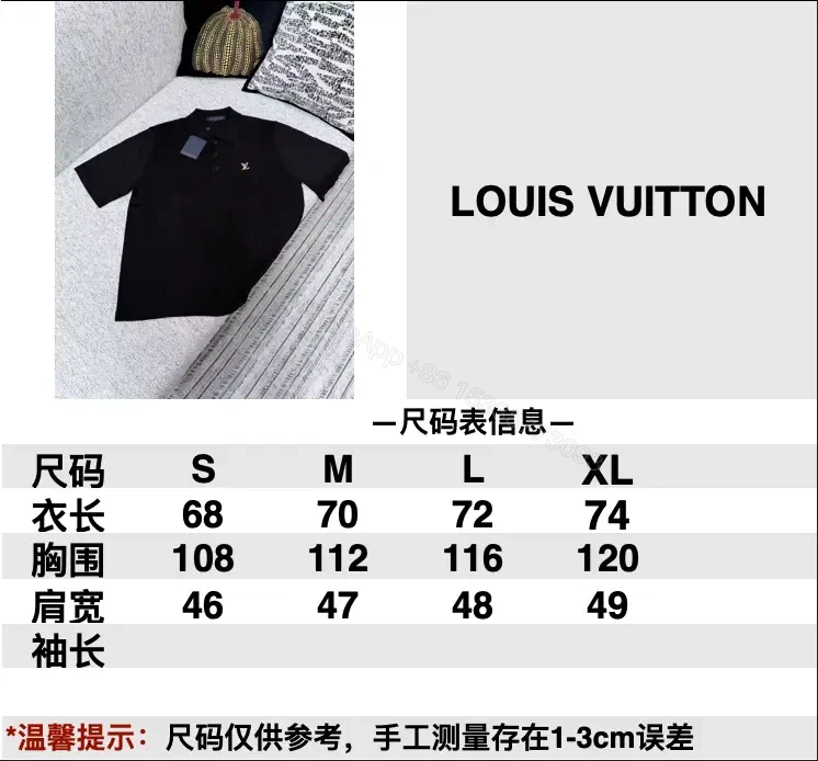 View 5 of Black Polo with Subtle Gold Logo - Refined Everyday Versatility