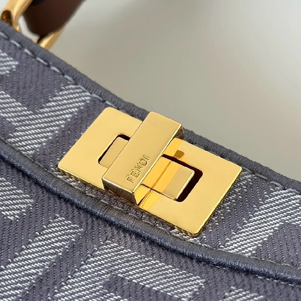 View 9 of Structured Chic Monogram Fringe Handbag - Textured Luxe Tint
