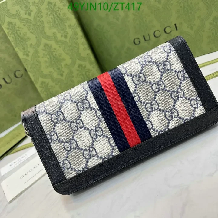 View 7 of Premium Imitation Ophidia Zip Around Wallet with Web ZH34LK