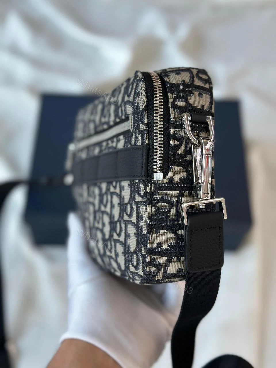 View 5 of CHRISTIAN DIOR HOMME Oblique Safari Messenger