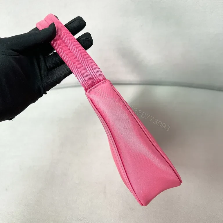 View 9 of Pink Prada-Inspired Mini Bag: Day-to-Night Luxe, Compact, Durable
