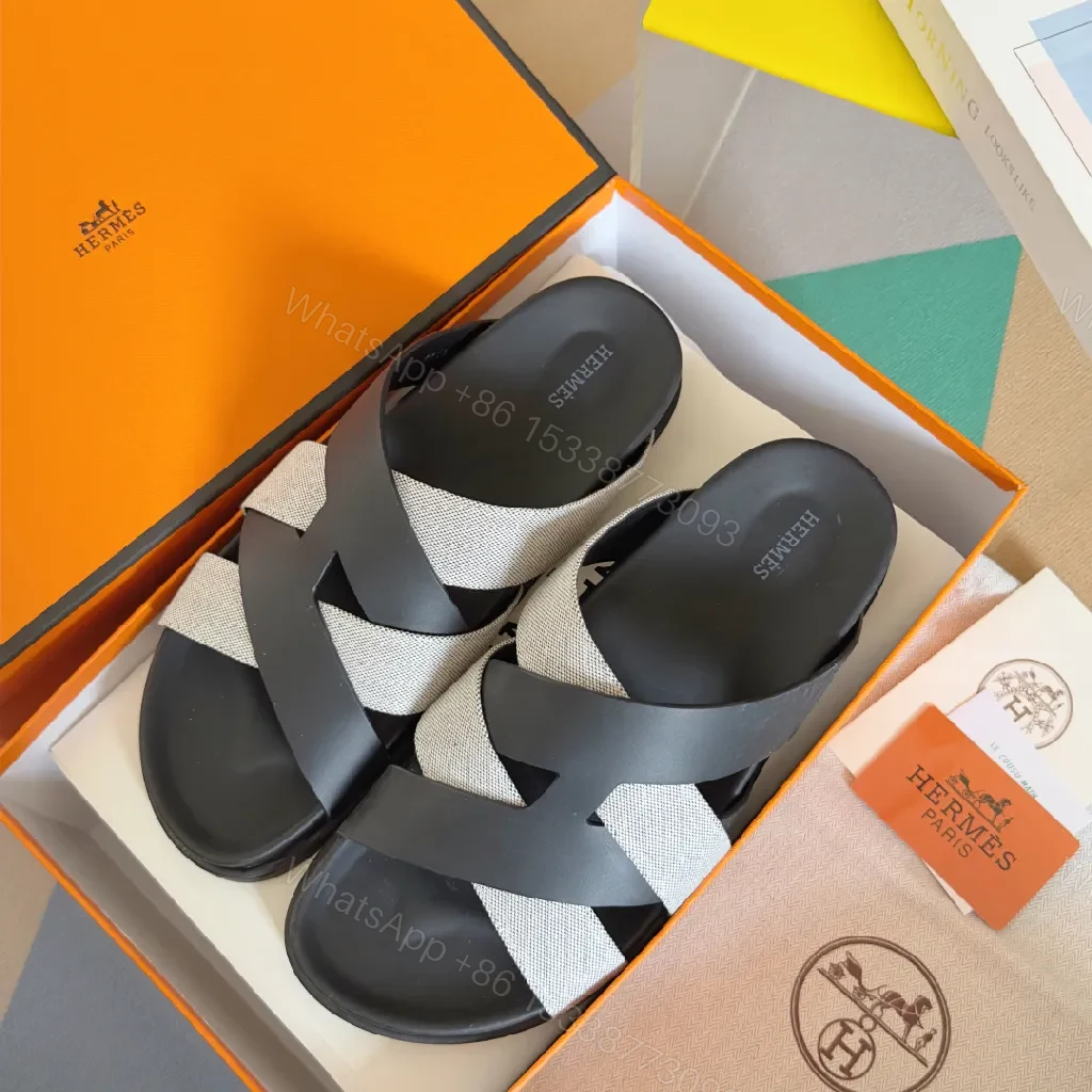View 9 of Textured Straps Sandals: Sleek Comfort Luxury Sandals