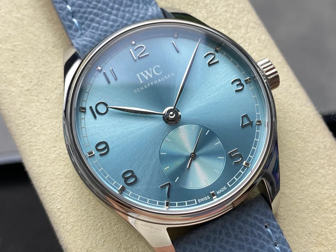 View 2 of IWC Portugieser Automatic 40 White Gold / Ice Blue IW3584-02