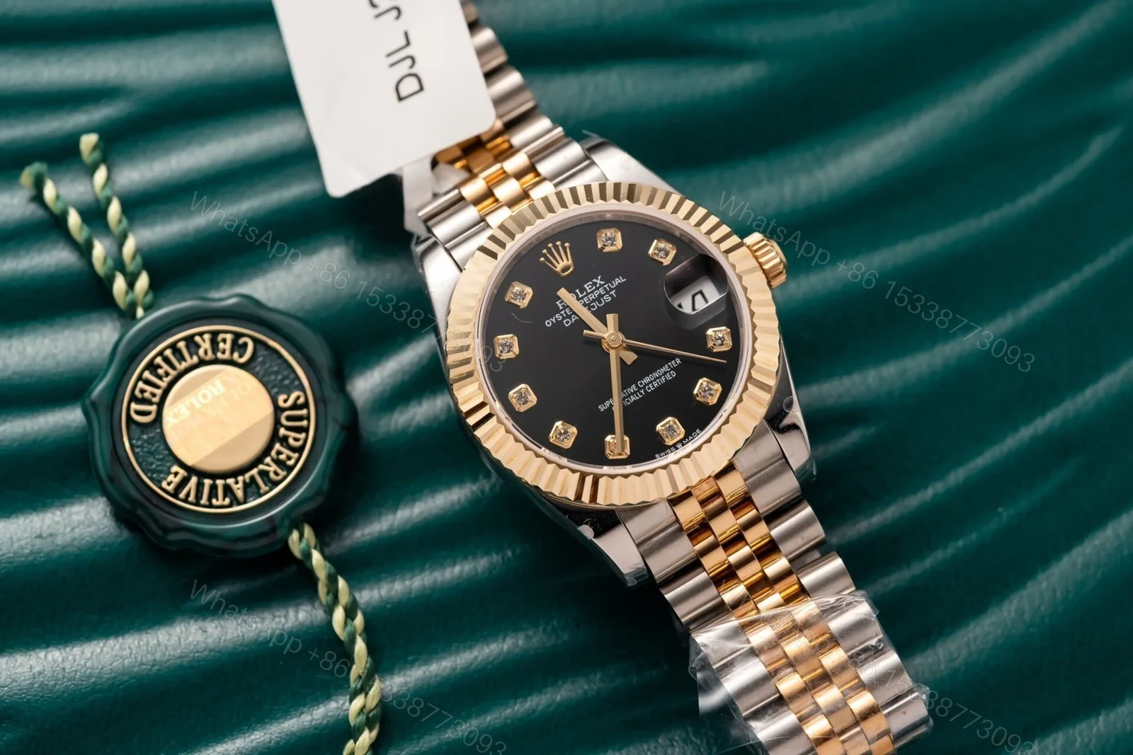View 3 of Rolex Datejust Black Diamond Dial 126231-0019 36 mm