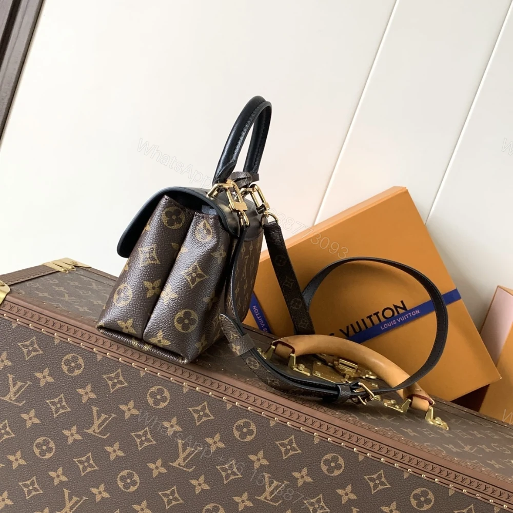 View 3 of Louis Vuitton Madeleine BB Monogram Black 24Cm M27511