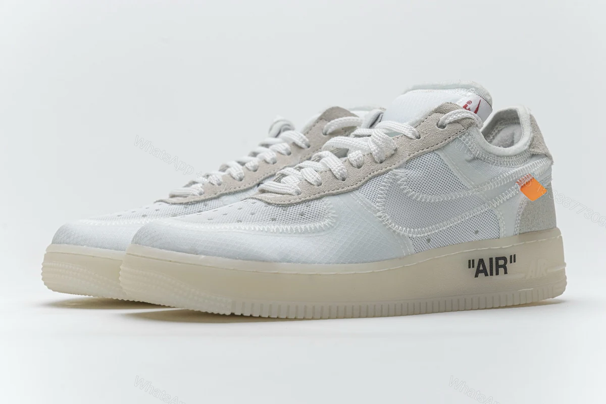 View 5 of OFF White X Air Force 1 Low White AO4606-100