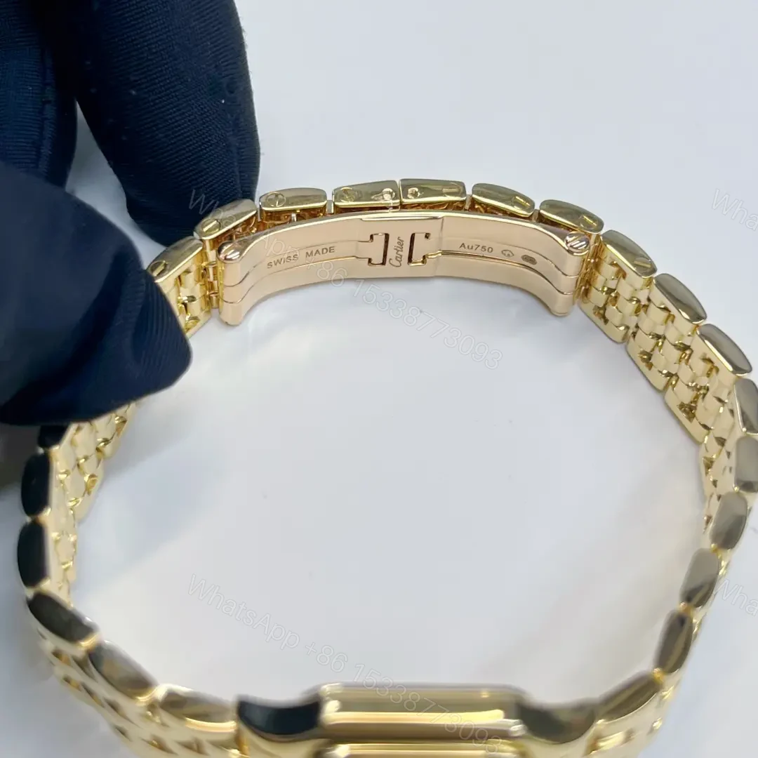 View 3 of Cartier Panthere De Cartier Watch Mini Model Yellow Gold 19*25MM WGPN0048