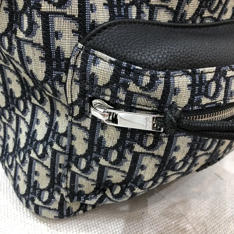 View 7 of Compact Monogram Backpack â€“ Designer-Inspired, Structured, Everyday Luxury