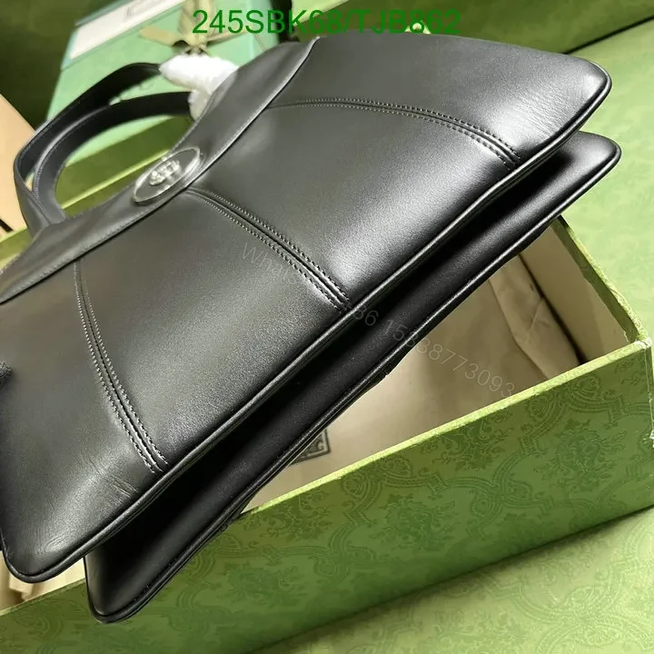 View 6 of Gucci Black Small Tote Bag crafted from Cowhide 745918