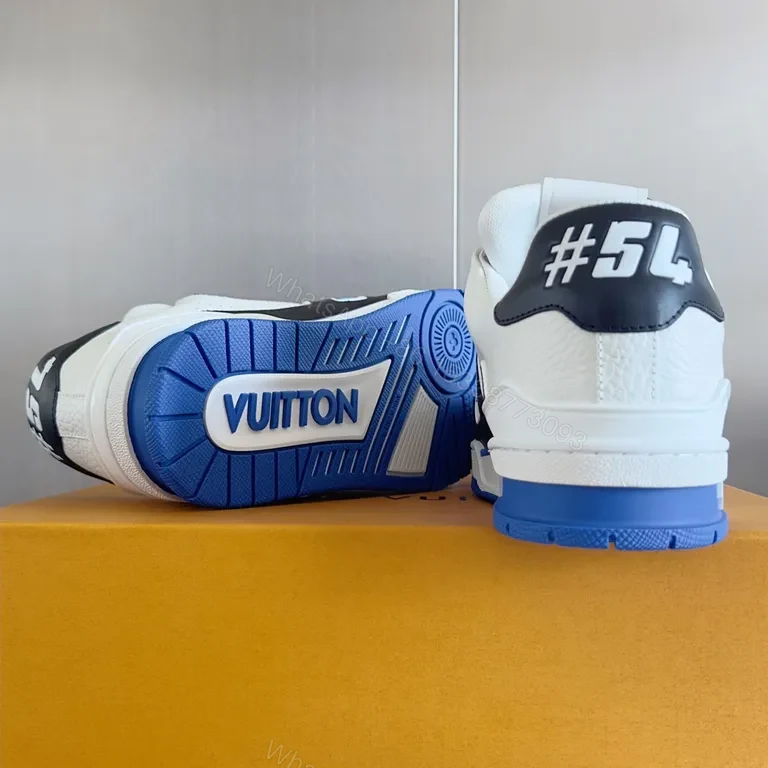 View 4 of Statement-Texture LV High-Tops: Luxury City Sneakers