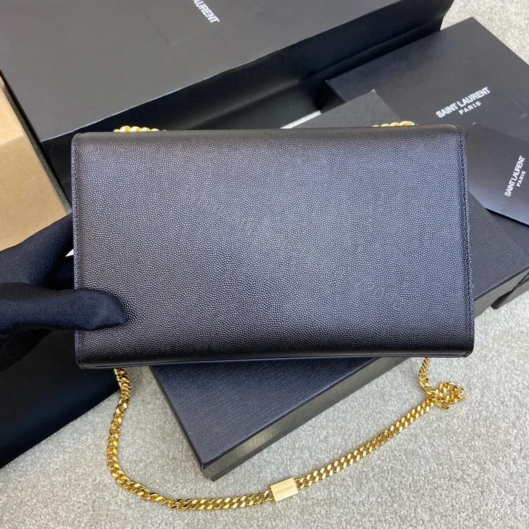 View 6 of Saint Laurent Kate Wallet on Chain: Luxury, Compact, Hands-Free