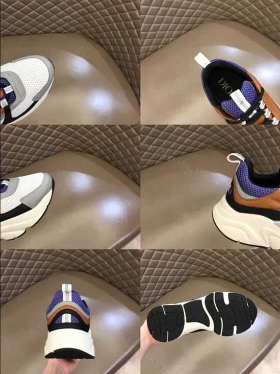 View 7 of B22 SNEAKER TECHNICAL MESH WITH AND CALFSKIN – CD112