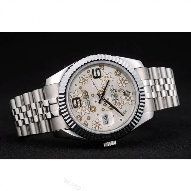 View 4 of Replica Rolex Datejust Silver Dial 41983 41 mm
