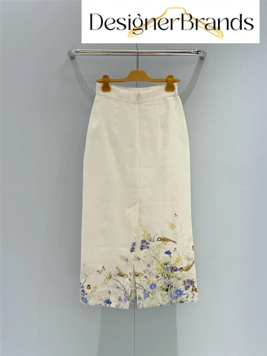 View 5 of Zimmermann Harmony Pencil Midi Skirt