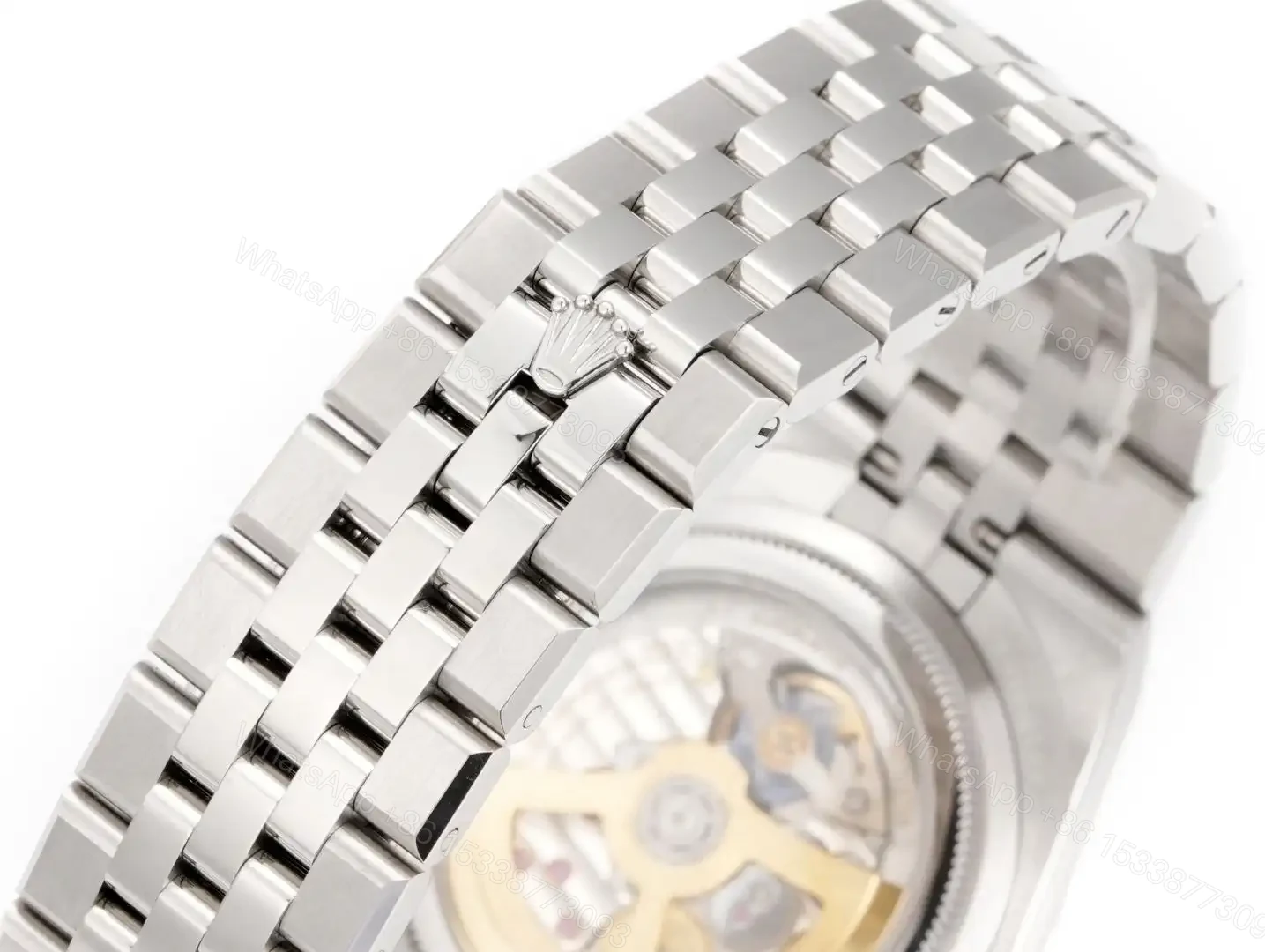 View 6 of Rolex Land-Dweller 36 Oystersteel White Gold Flat Jubilee 127234-0001