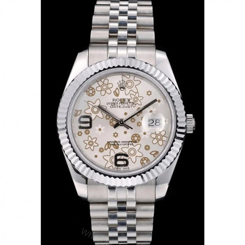View 2 of Superclone Rolex Datejust Silver Dial 42001 41 mm