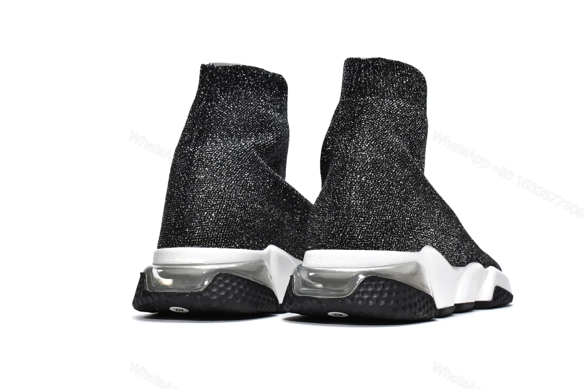 View 4 of Balenciaga Speed Trainer Silver