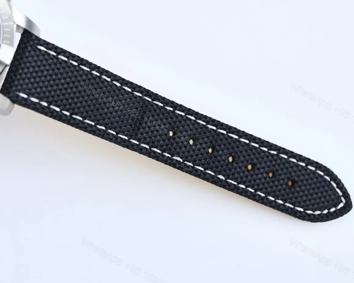View 4 of JF Factory Breitling Avenger Chronograph 43 – Blue Dial with Blue Fabric Strap