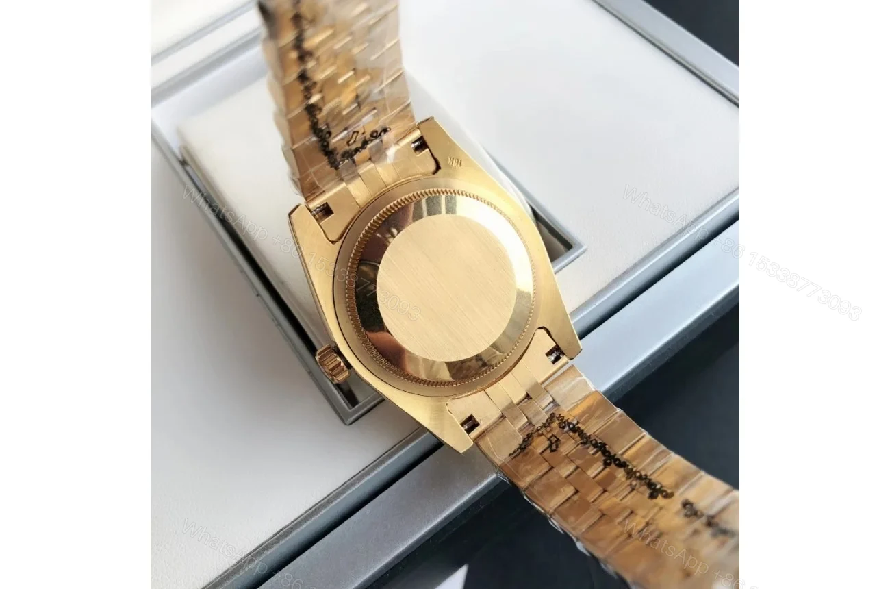 View 9 of Replica Rolex Datejust RG/RG Jubilee Bracelet 36/28 mm