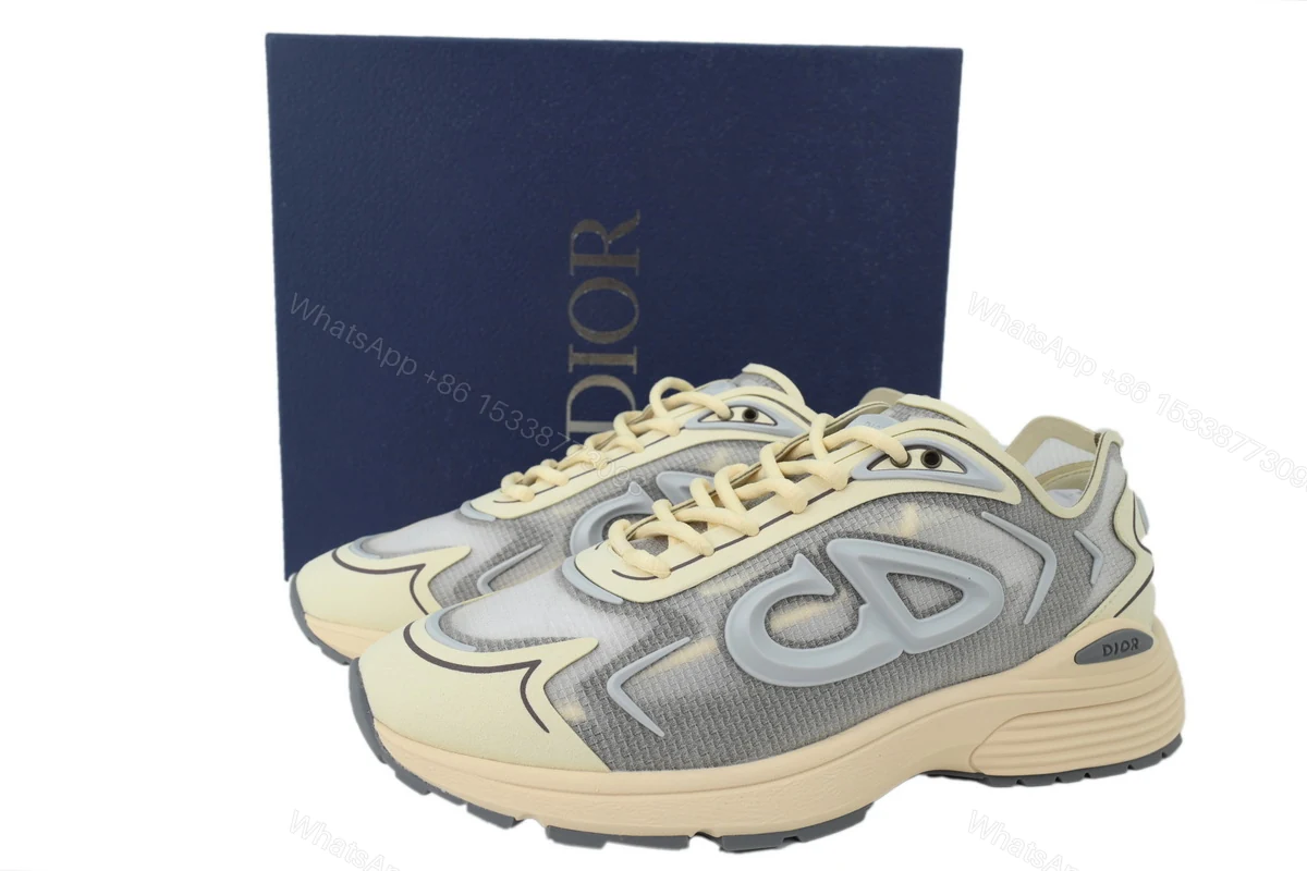 View 6 of Dior B30 Sneakers Beige