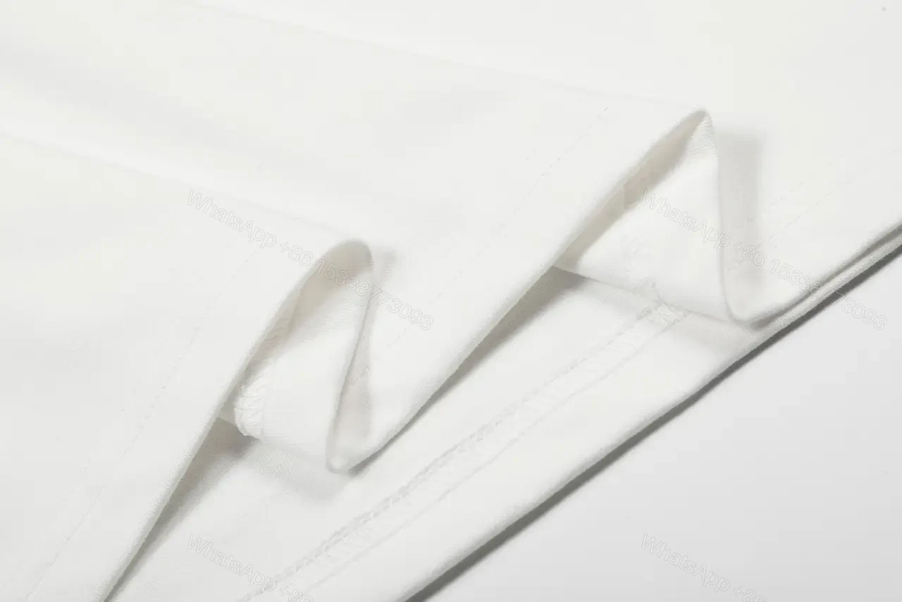 View 4 of White Jersey Logo Tee — Modern Comfort, Premium Fit