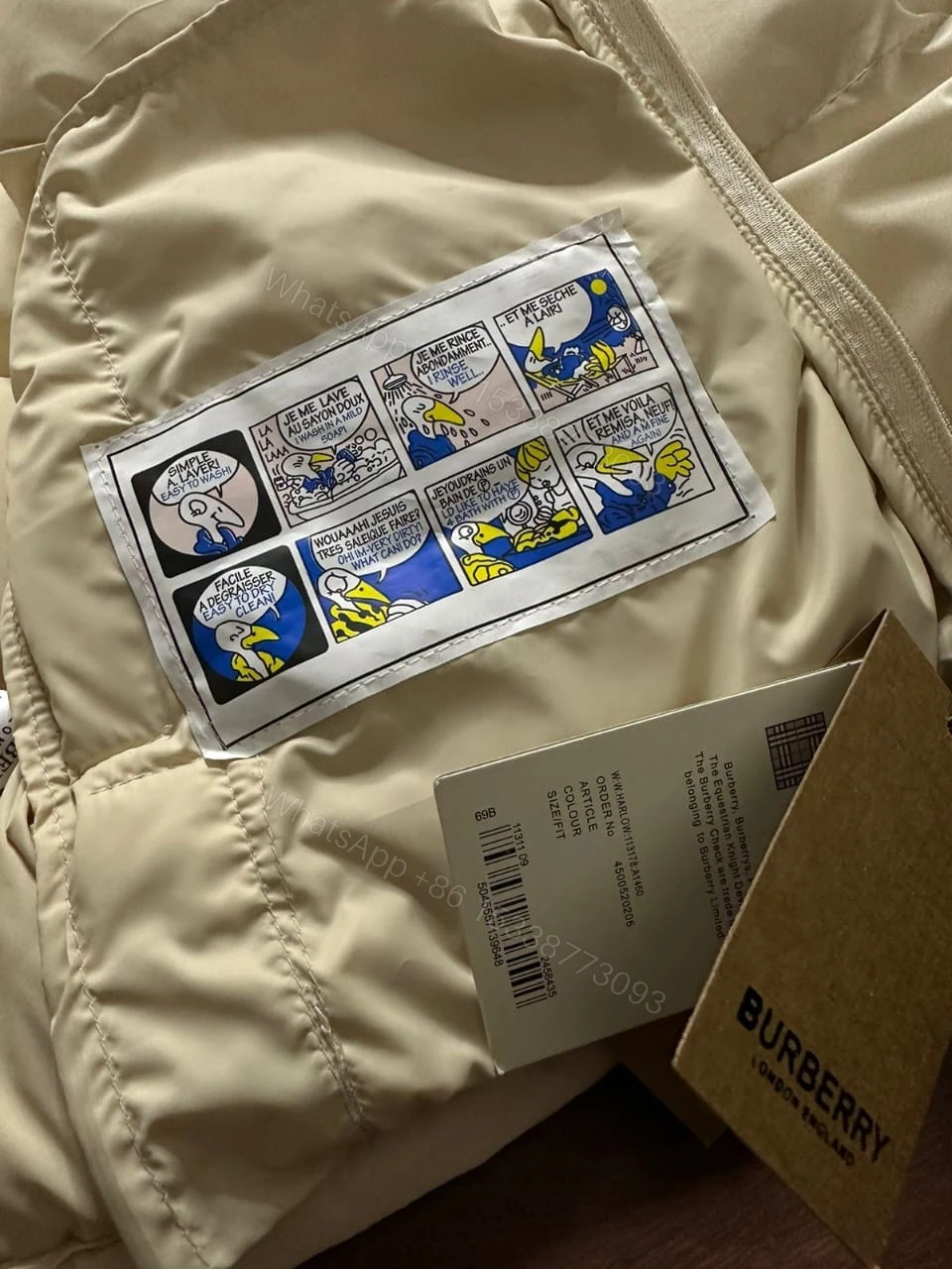 View 6 of FIRST COPY BURBERRY IMPORTED PUFFERS JACKETS