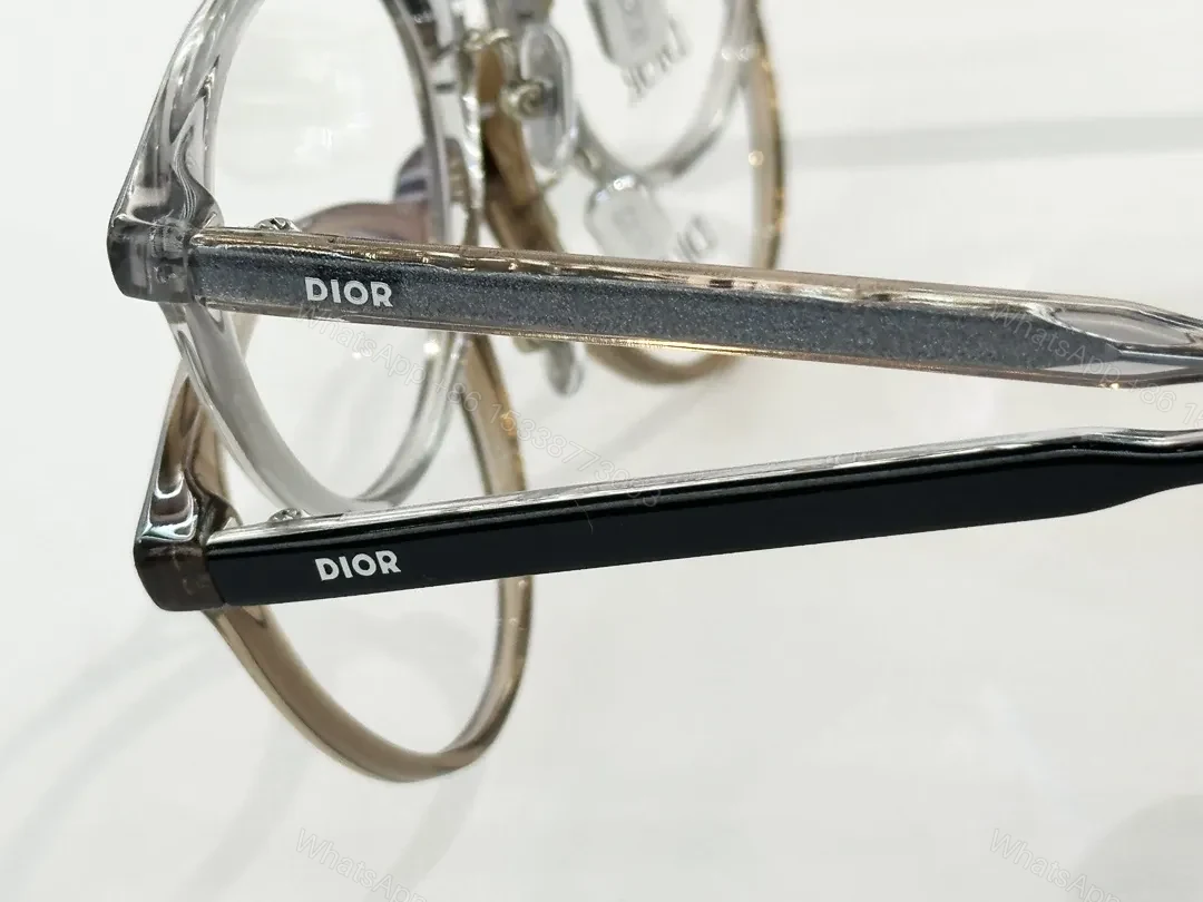 View 3 of Crystal Clear Vision Glasses - Transparent Acetate, Round-Oval, All-Day Comfort