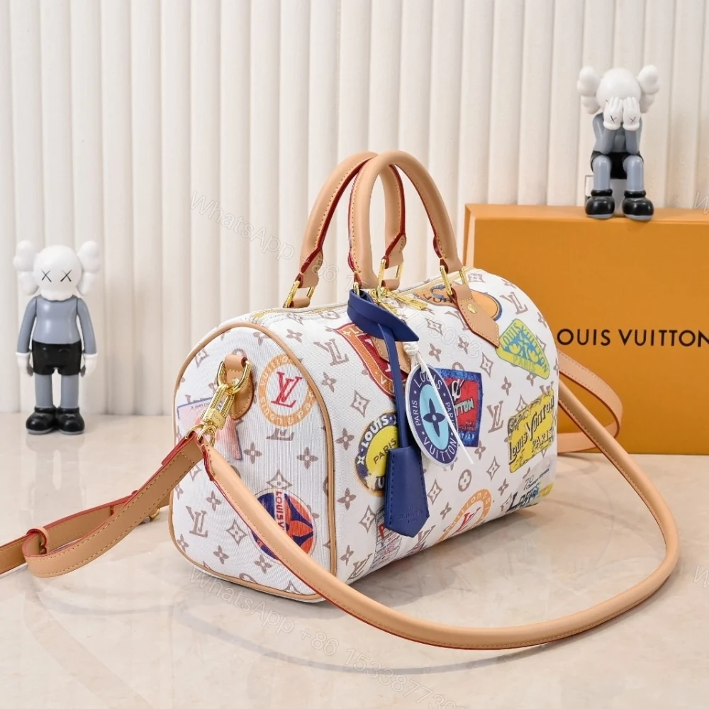 View 3 of Louis Vuitton Speedy Soft 30 Monogram Dune 30Cm M14587