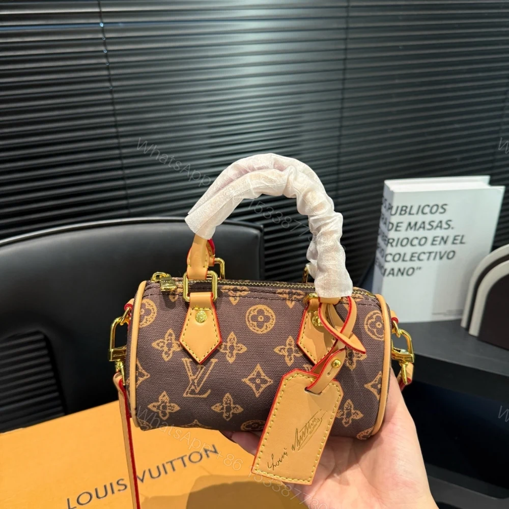 View 4 of Louis Vuitton Nano Speedy Monogram Origine Ebene 16Cm M27610