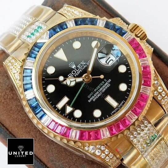 View 5 of Rolex GMT-Master II Haribo Gold Replica