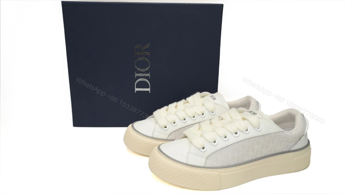 Dior B33 Sneakers Release White 3SN272 ZIR1 6536 — view 2