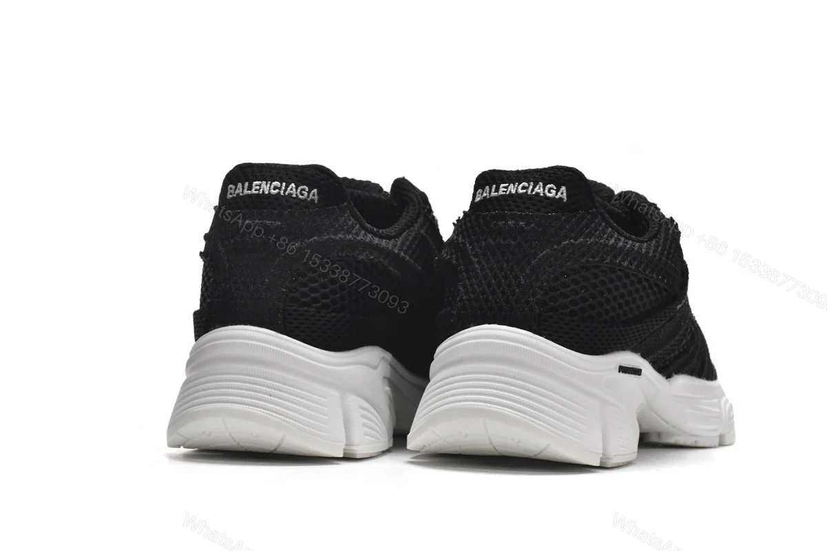 View 3 of Balenciaga Phantom Sneaker Black White 679339 W2E96 1090