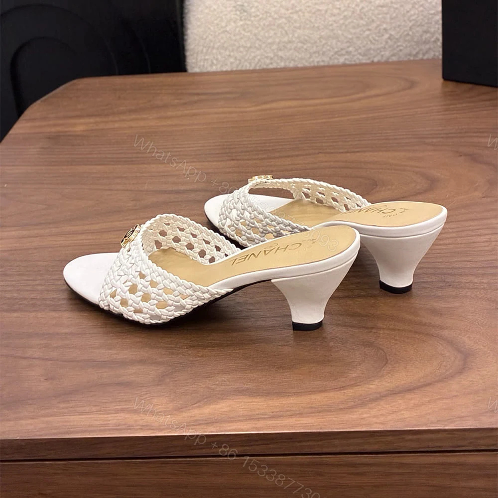 View 6 of CHANEL Braided Mules 271959