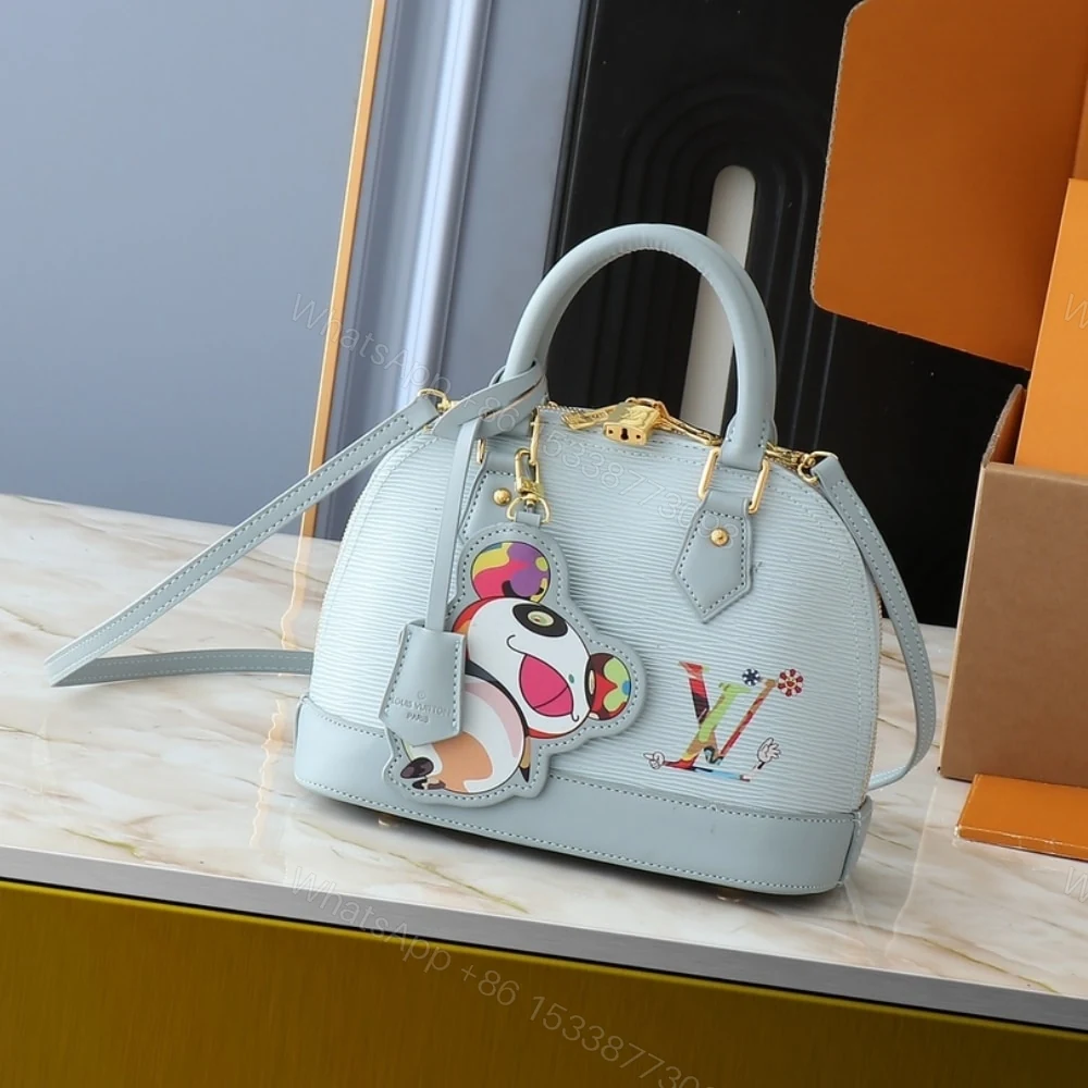 View 2 of Louis Vuitton X Murakami Alma BB Washed Blue 23Cm M14197