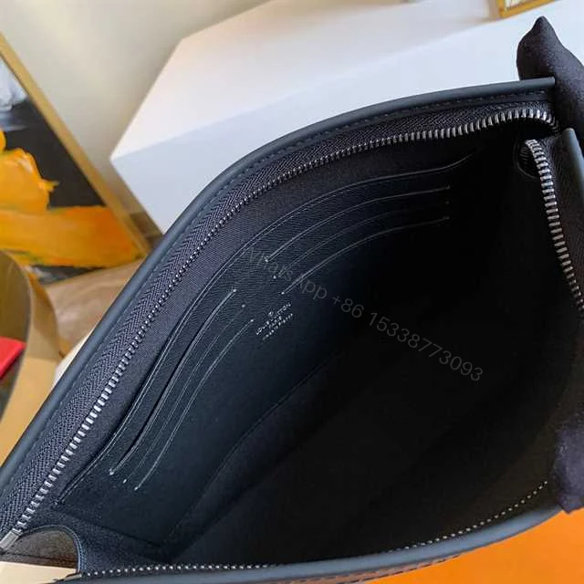 View 4 of LOUIS VUITTON POCHETTE VOYAGE MM MONOGRAM ECLIPSE CANVAS M69535