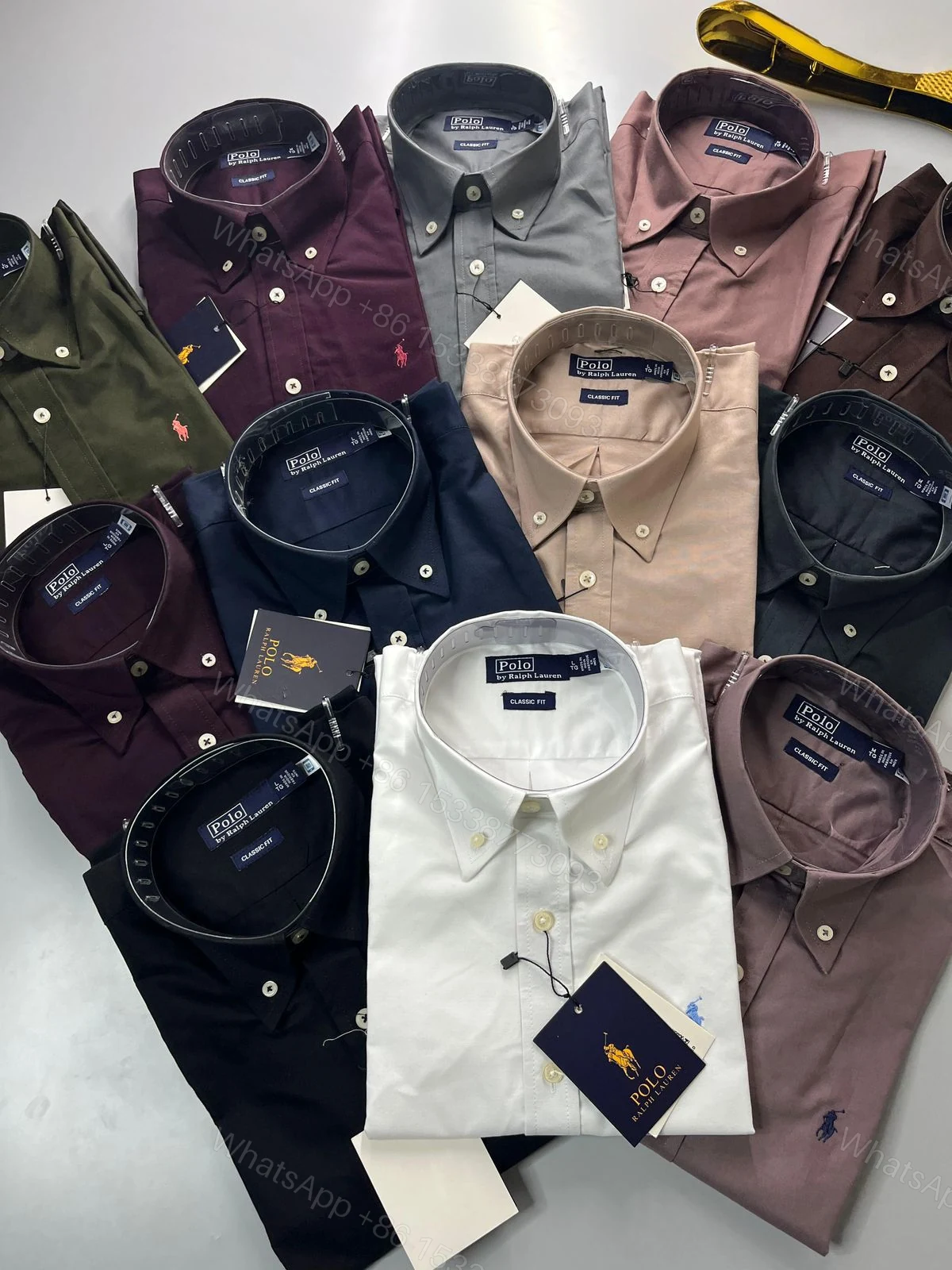 View 3 of FIRST COPY RALPH LAUREN PLAIN SHIRT