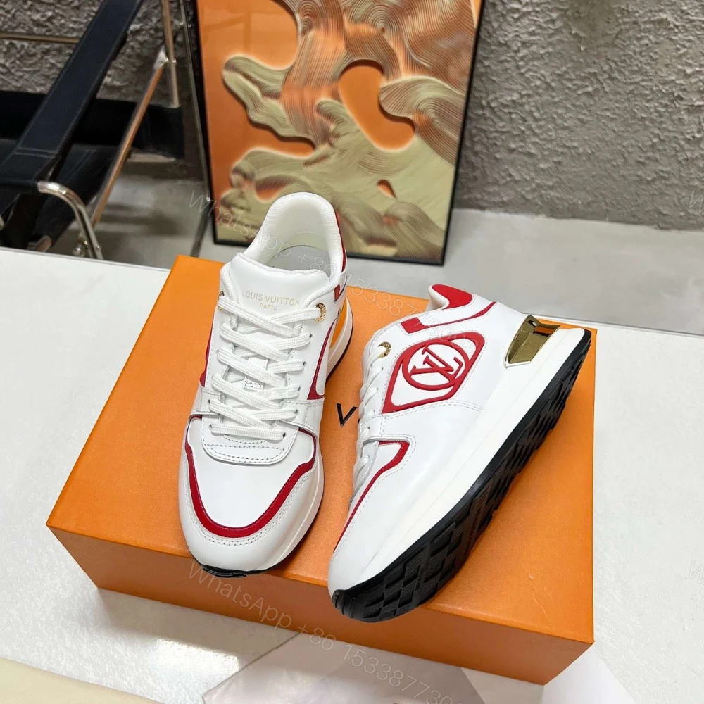 View 7 of Louis Vuitton Neo Run Away Sneaker White And Red
