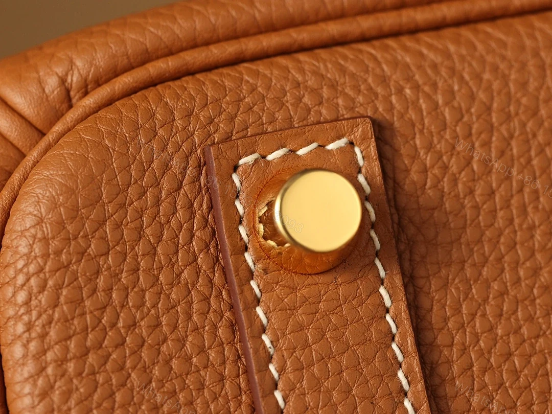 View 17 of 獨家純手工縫製高仿HermesBirkin30系列金棕金扣