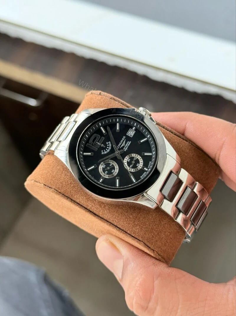 View 2 of Longines Conquest Chronograph Black 44mm