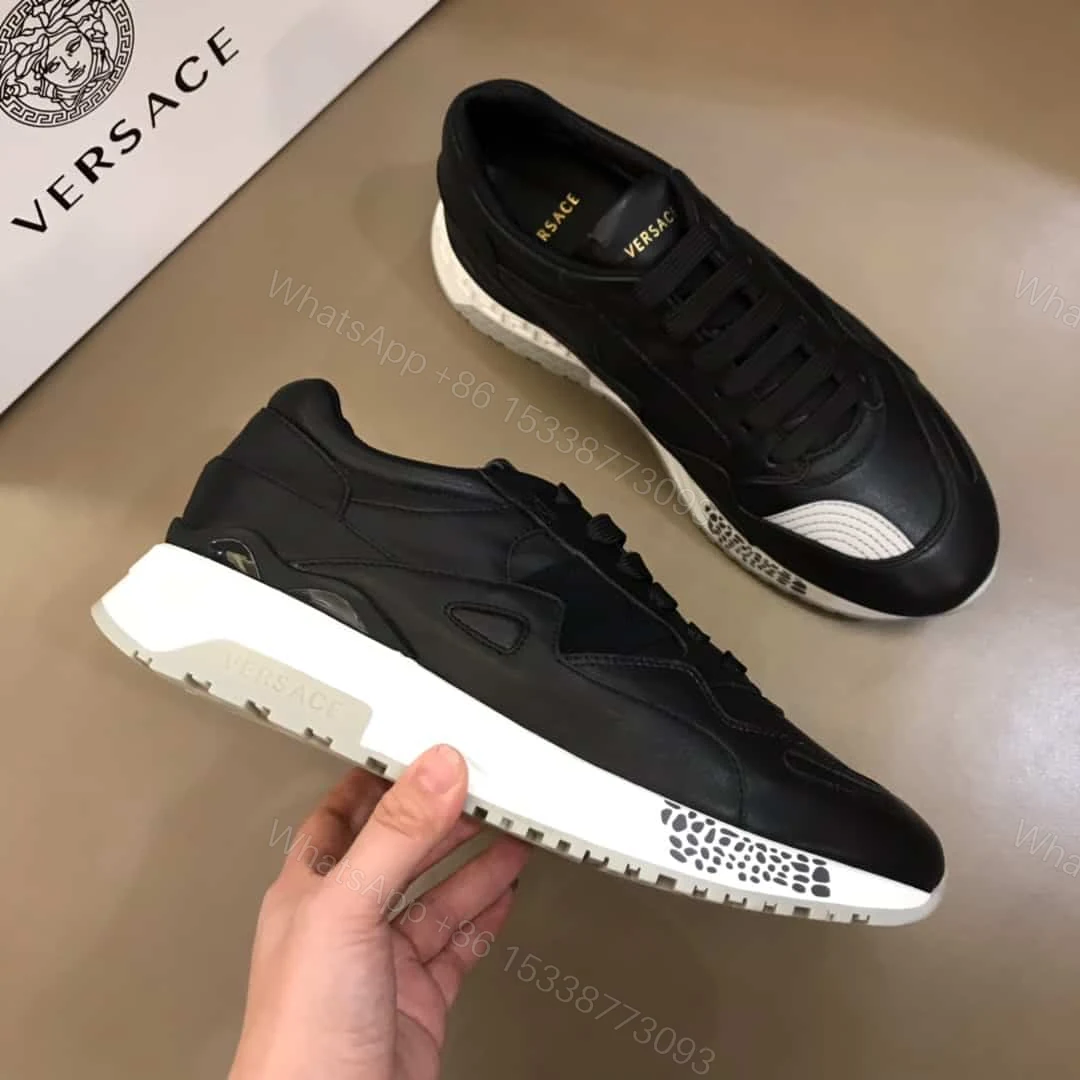 View 6 of VERSACE BLACK RUNNER SNEAKERS – VS18