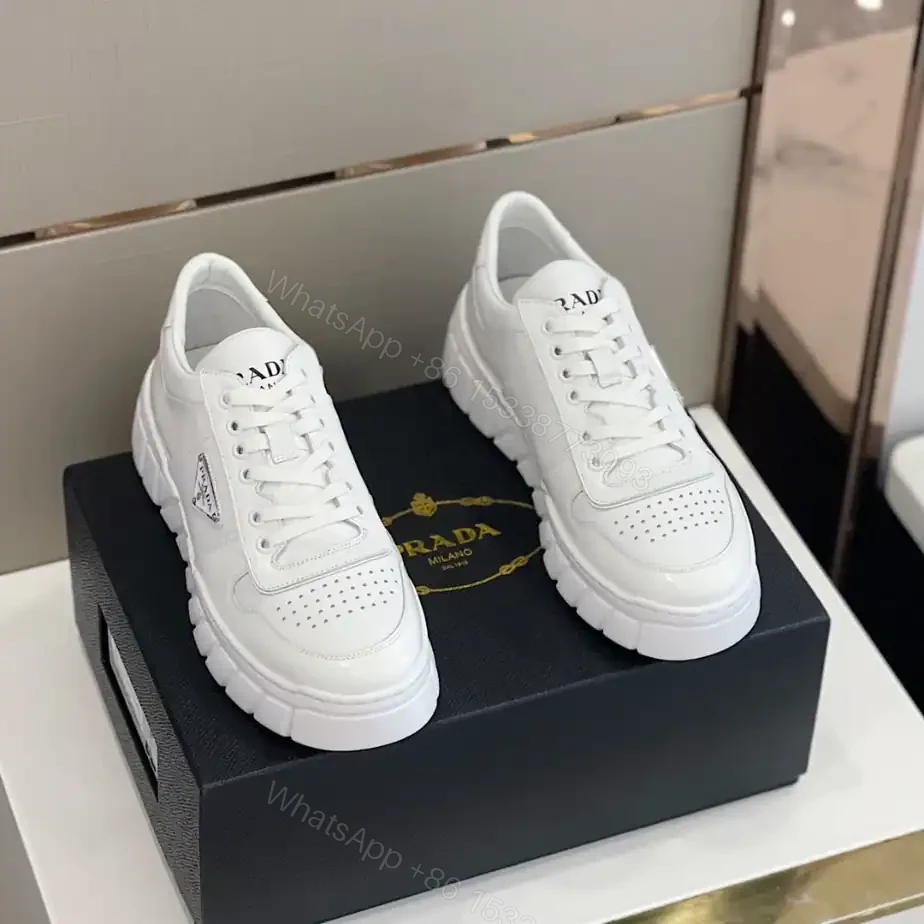 View 8 of PRADA LEATHER SNEAKERS – PRD033